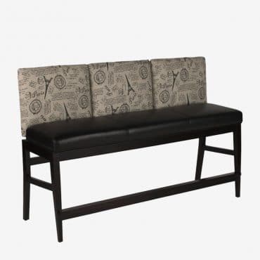 Roncy Flexback Three Seater Bench